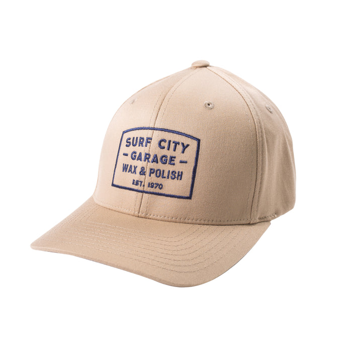 Surf City Garage Flex Fit Hat - Tan