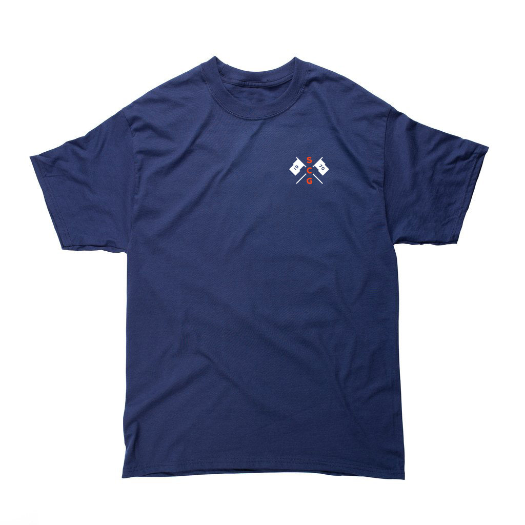 The Racing Tee - Navy