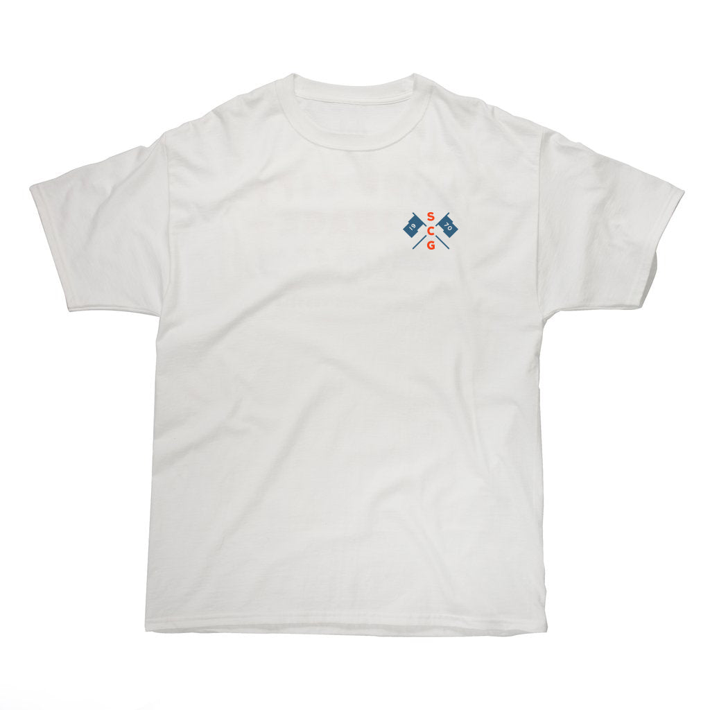 The Racing Tee - White