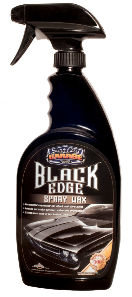 Black Edge® Spray Wax for Black Cars – Surf City Garage