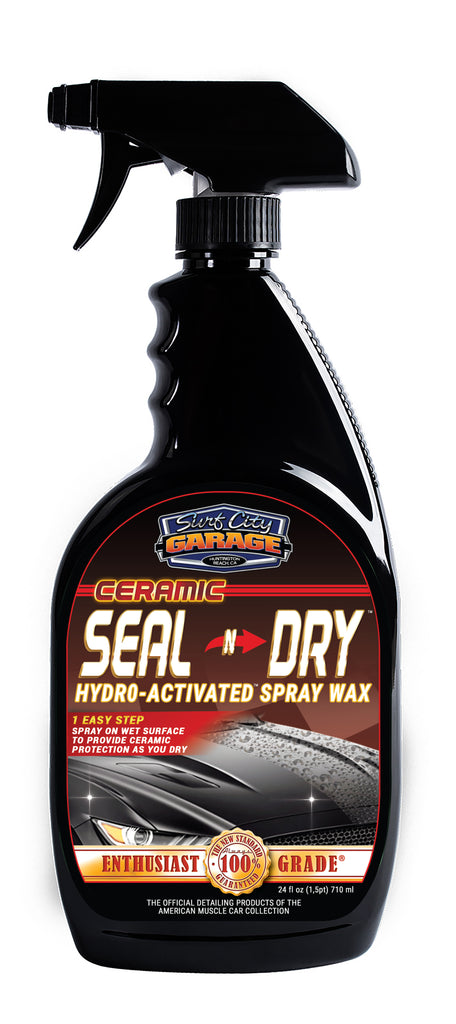 Seal-N-Dry Hydro-Activated Ceramic Spray Wax – Surf City Garage