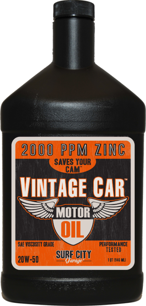 Vintage Car Motor Oil
