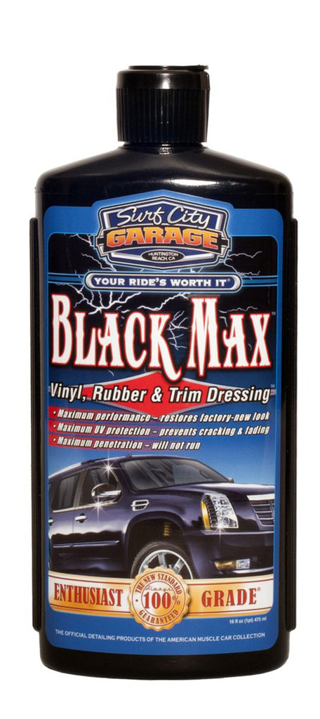 Black Max™ Vinyl, Rubber & Trim Dressing