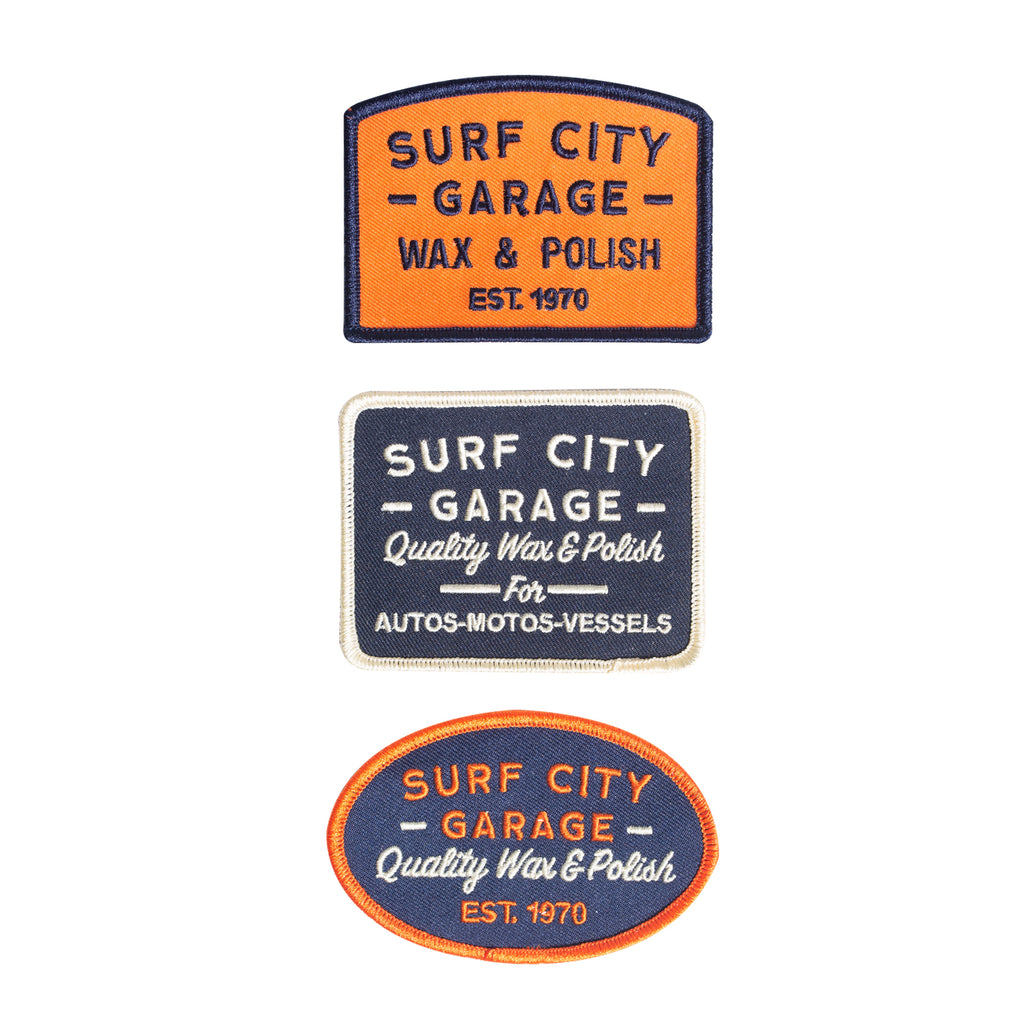 Surf City Garage Patch Set
